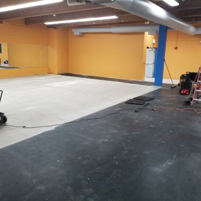 redoing flooring